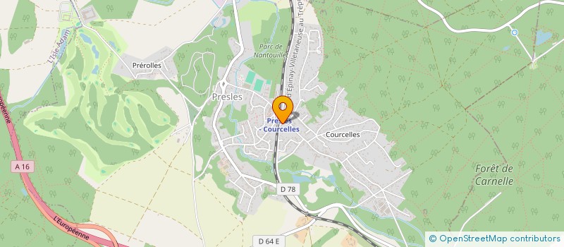 localisation de l'entreprise SCI ELIES à PRESLES