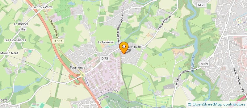 localisation de l'entreprise SCI ELIF  LA CHAPELLE-SUR-ERDRE