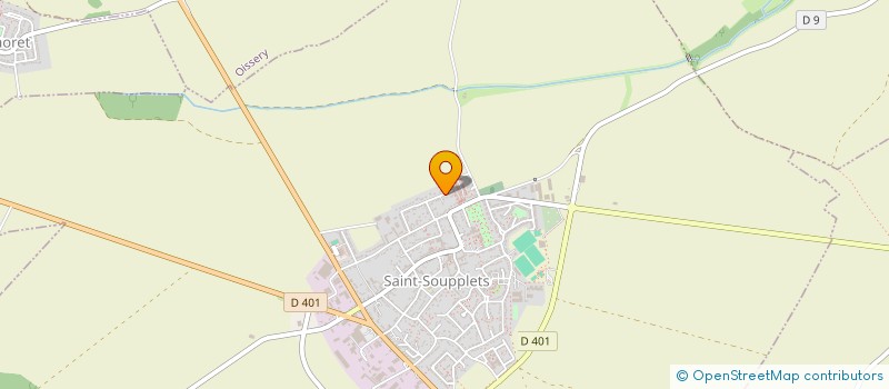 localisation de l'entreprise SCI ELIFRAGER  SAINT-SOUPPLETS