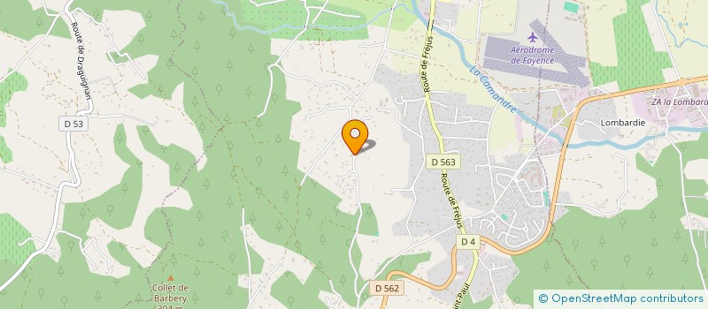 localisation de l'entreprise SCI ELIJO  FAYENCE