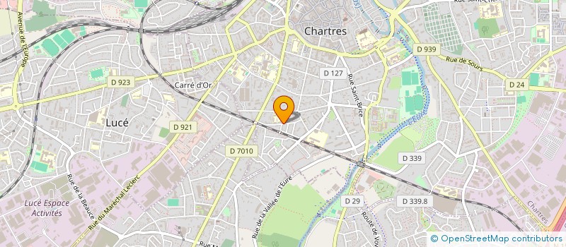 localisation de l'entreprise SCI ELIJO à CHARTRES