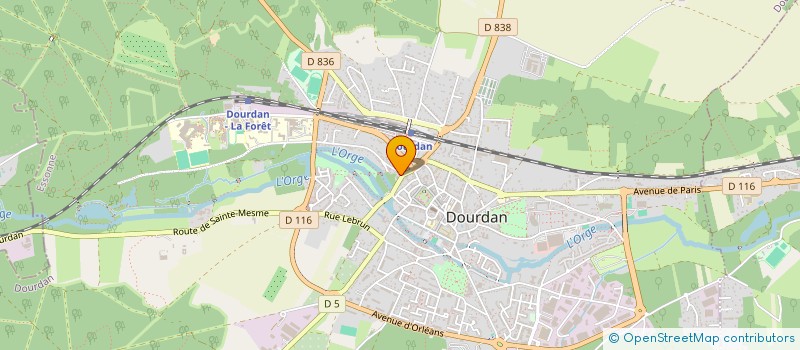 localisation de l'entreprise SCI ELIKYA IMMO  DOURDAN