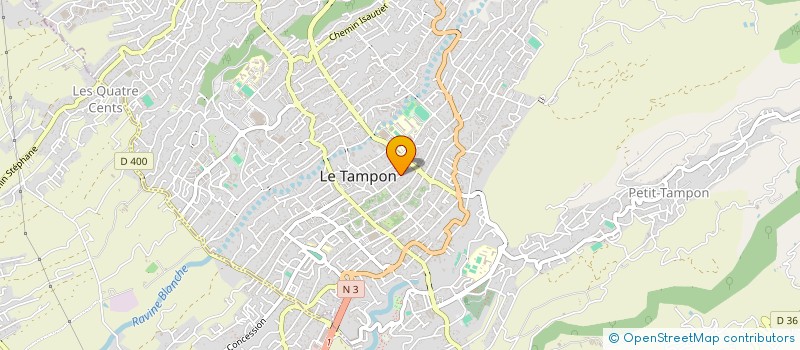localisation de l'entreprise SCI ELIKYA SILOE INATY  LE TAMPON