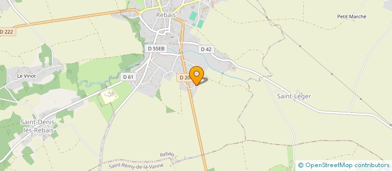 localisation de l'entreprise SCI ELILOR à MEAUX