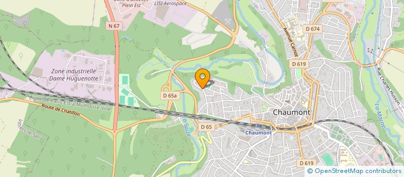 localisation de l'entreprise SCI ELIMUR à CHAUMONT