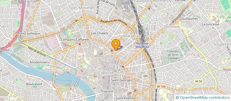 localisation de l'entreprise SCI ELINA à TOULOUSE
