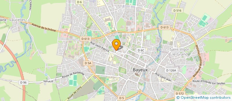 localisation de l'entreprise SCI ELINA  BAYEUX