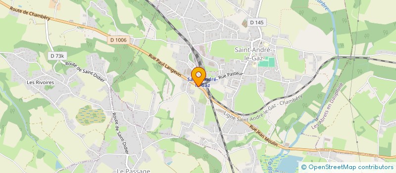 localisation de l'entreprise SCI ELINA  SAINT-ANDRE-LE-GAZ