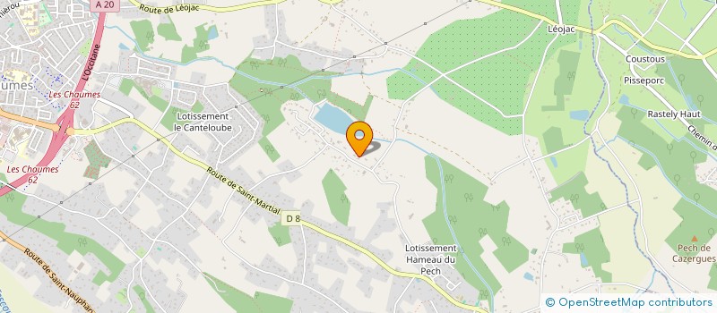 localisation de l'entreprise SCI ELINAX  MONTAUBAN