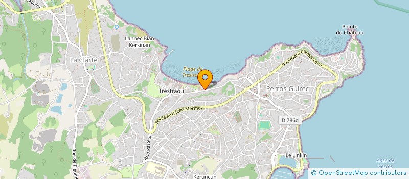 localisation de l'entreprise SCI ELINE  PERROS-GUIREC