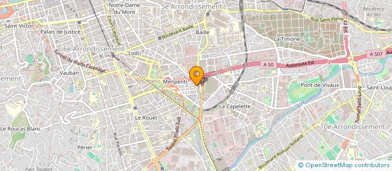 localisation de l'entreprise SCI ELINE à MARSEILLE
