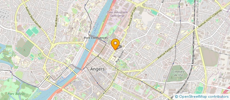 localisation de l'entreprise SCI  ELINKINE à ANGERS