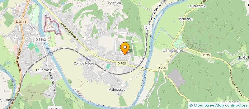 localisation de l'entreprise SCI ELIO SOCIETE EN LIQUIDATION  LE BUGUE