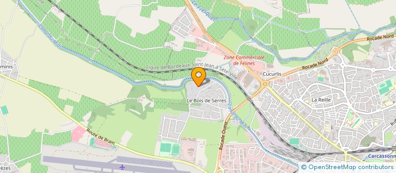 localisation de l'entreprise SCI ELIOMA à CARCASSONNE