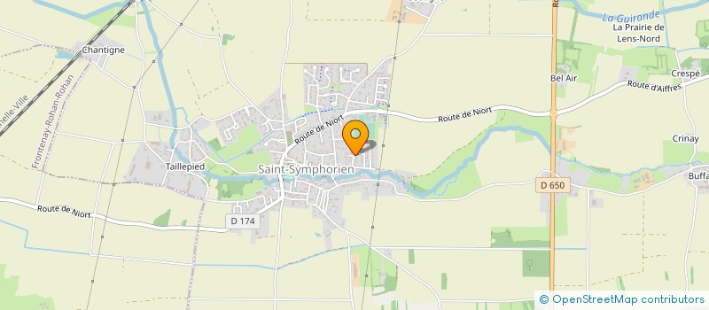 localisation de l'entreprise SCI ELIOMATRIMO  SAINT-SYMPHORIEN