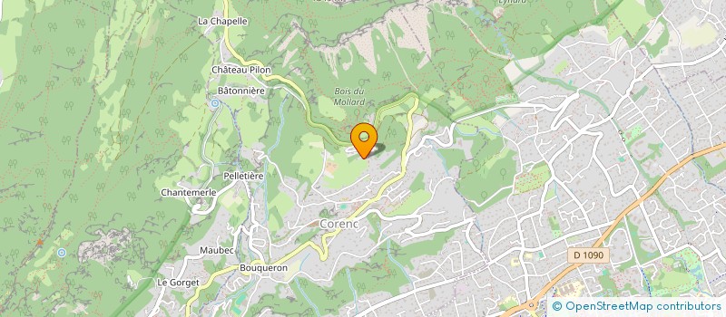 localisation de l'entreprise SCI ELIOS  LE SAPPEY-EN-CHARTREUSE