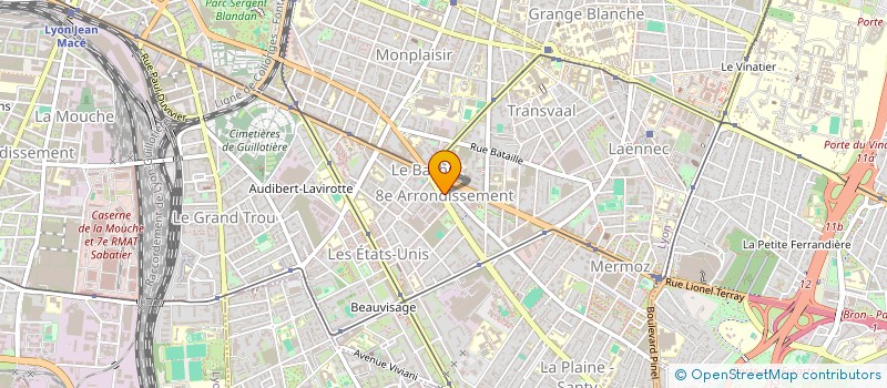 localisation de l'entreprise SCI ELIOT  LYON