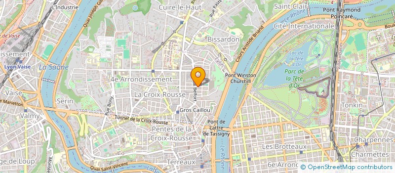 localisation de l'entreprise SCI ELIOT  LYON