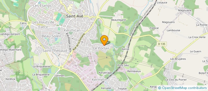 localisation de l'entreprise SCI ELIOT  SAINT-AVE