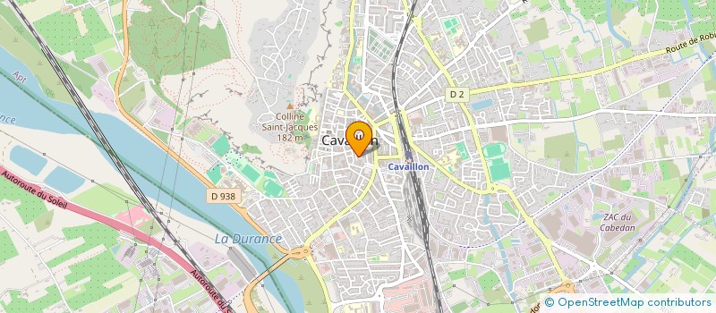 localisation de l'entreprise SCI ELIOT  CAVAILLON