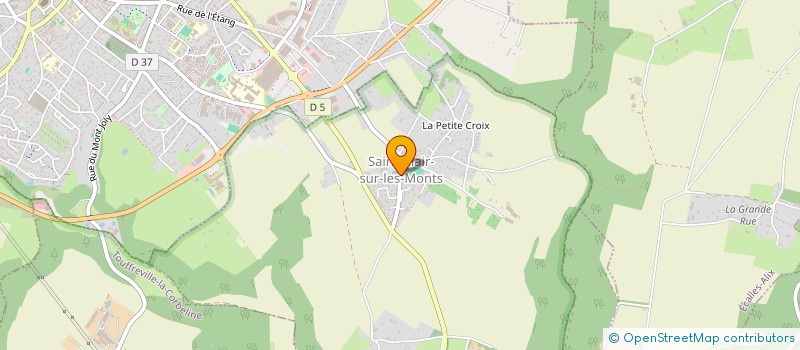 localisation de l'entreprise SCI ELIOT  SAINT-CLAIR-SUR-LES-MONTS