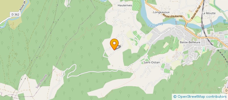 localisation de l'entreprise SCI ELIOT  VIVIERS