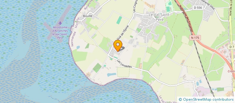 localisation de l'entreprise SCI ELIOTIM  LE VAL-SAINT-PERE