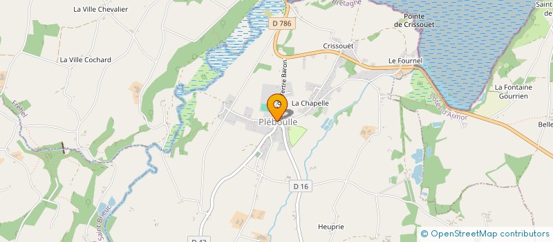 localisation de l'entreprise SCI ELIOTOTE  PLEBOULLE