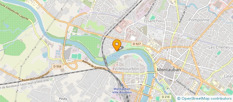 localisation de l'entreprise SCI ELIOTT  MONTAUBAN