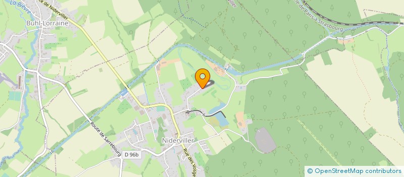 localisation de l'entreprise SCI ELIOTT ET MAYA  NIDERVILLER