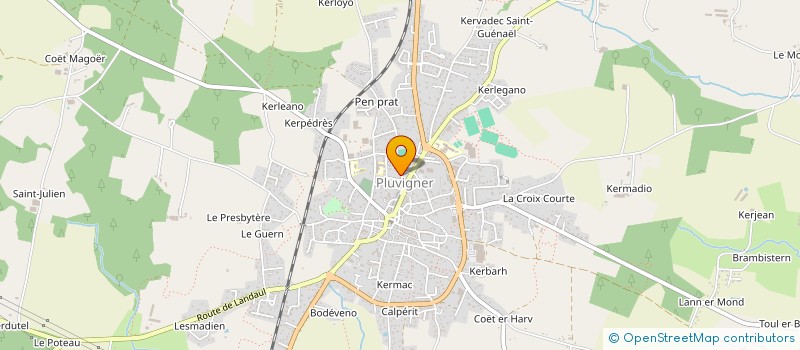 localisation de l'entreprise SCI ELIOTTE  LANDEVANT