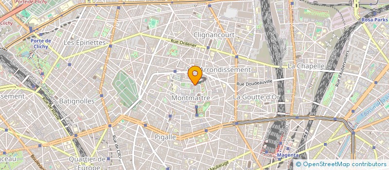 localisation de l'entreprise SCI ELIPA  PARIS