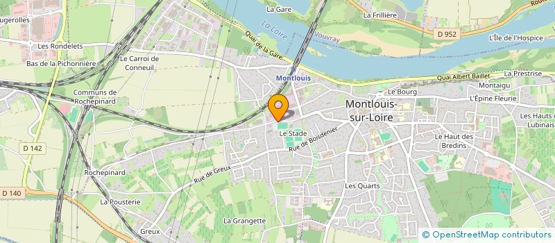 localisation de l'entreprise SCI ELIPHIL à MONTLOUIS-SUR-LOIRE