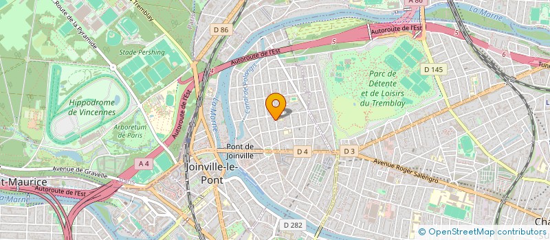 localisation de l'entreprise SCI ELIPHIL à JOINVILLE-LE-PONT