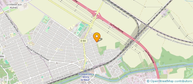 localisation de l'entreprise SCI ELIPHITHO  MITRY-MORY