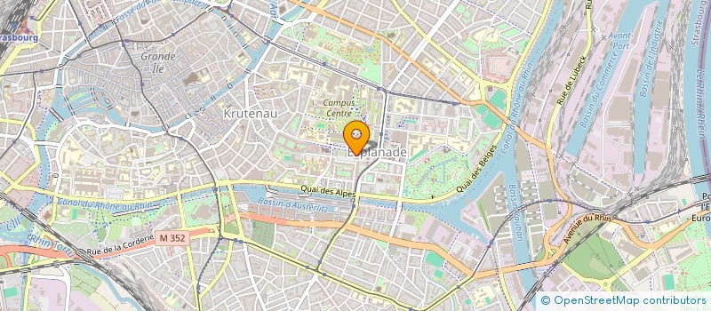 localisation de l'entreprise SCI ELIPIERRE  STRASBOURG