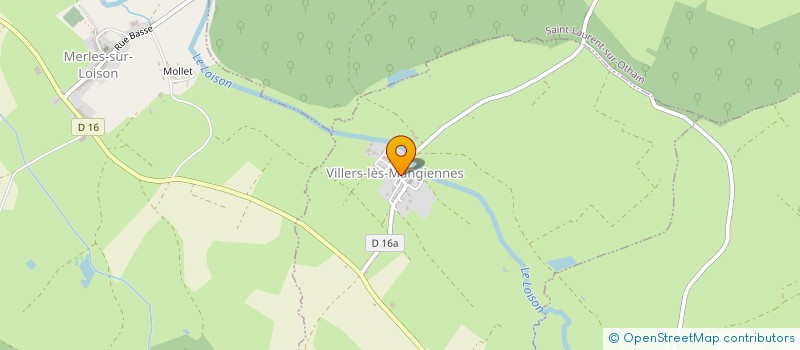 localisation de l'entreprise SCI ELISA à VILLERS-LES-MANGIENNES