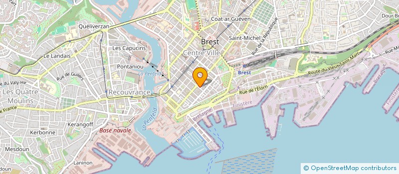 localisation de l'entreprise SCI ELISA  BREST