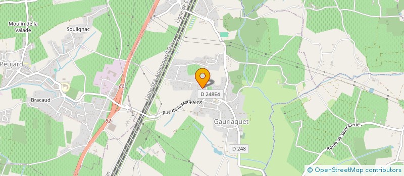 localisation de l'entreprise SCI ELISA  TARNES