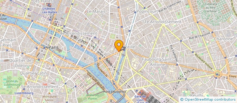 localisation de l'entreprise SCI ELISA  PARIS