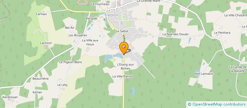 localisation de l'entreprise SCI ELISA  TREDION