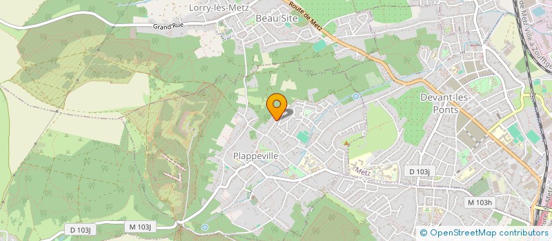 localisation de l'entreprise SCI ELISA 97  PLAPPEVILLE