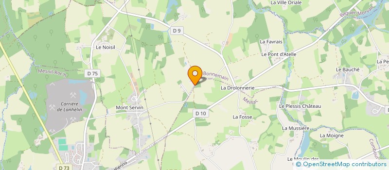 localisation de l'entreprise SCI ELISA.TR.  BONNEMAIN