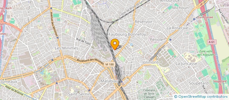 localisation de l'entreprise SCI ELISA VENTURINI à TOULOUSE