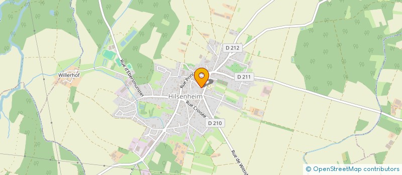 localisation de l'entreprise SCI ELISABETH  EBERSMUNSTER