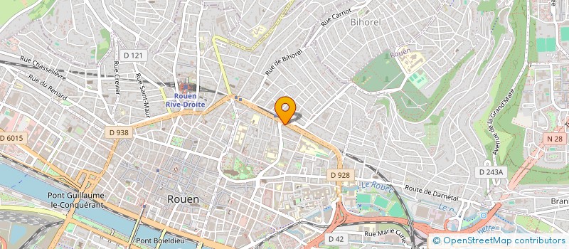 localisation de l'entreprise SCI ELISABETH  ROUEN