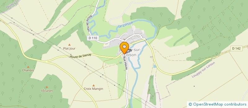 localisation de l'entreprise SCI ELISABETH  THONNE-LE-THIL