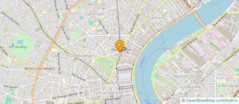 localisation de l'entreprise SCI ELISABETH  BORDEAUX