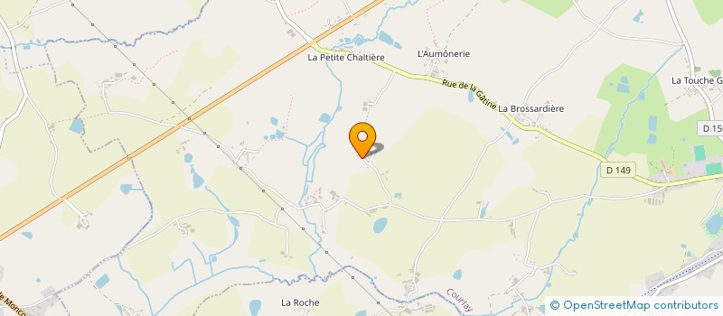 localisation de l'entreprise SCI ELISABETH  COURLAY