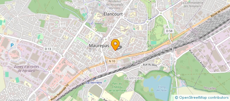 localisation de l'entreprise SCI ELISALEX  MAUREPAS